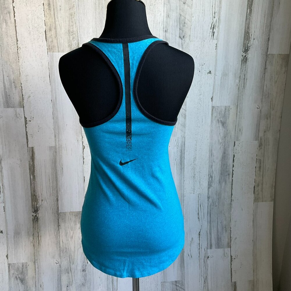 Nike NFL Carolina Panthers Women's Size Small Racerback Tank Top The Nike Tee - Picture 4 of 8